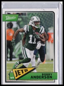Panini Classics #69 2018 Robby Anderson espalda roja #/299 - Imagen 1 de 2
