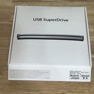 Apple® USB SuperDrive CD/DVD External Drive MD564LL/A Open Box - Afbeelding 1 van 6