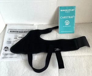 Caretras Bunion Adjustable Corrector for LEFT foot 1 count Black - Picture 1 of 2