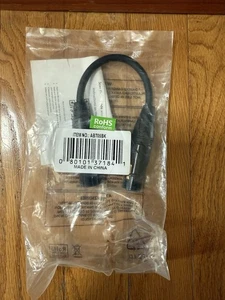 RoHS 3-Pin Male to Female Balanced XLR Cable Audio Interface 0.5ft - Picture 1 of 4