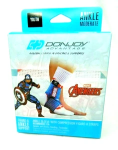 Donjoy Advantage Marvel Captain America Youth Moderate Ankle Support NEW - Picture 1 of 6