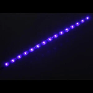 0,3m (30cm) LED Streifen Band Leiste 12V Blau IP65 18LEDs 60LED/m SMD3528 - Picture 1 of 1