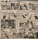  12/17/43 Scorchy/Dickie Dare/Homer Hoopee/Patsy Daily Newspaper Comic Strips 