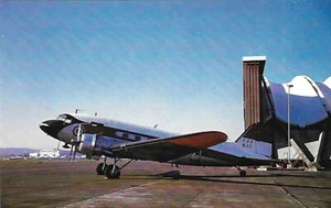 Vintage Airplanes Airlines Postcard Federal Aviation Douglas DC-3 FAA (N33) - Picture 1 of 2