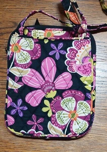 Vera Bradley Retired Pirouette Pink All In One Mini Hipster Crossbody Bag - Picture 1 of 9