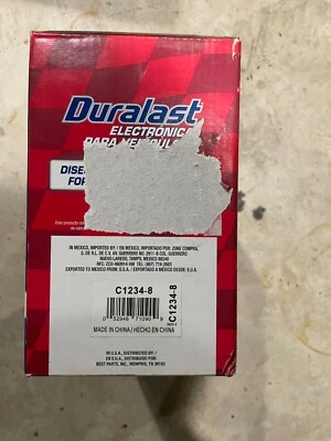 Juego de paquete de bobinas Duralast C1234-8 3,9 L Ford Lincoln Thunderbird LS Jaguar tipo S Foto 1 de 2