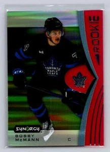 2023-24 UD Synergy #111 Bobby McMann (RC) Rookie-Base Red NO Bounty-Maple Leafs - Picture 1 of 2