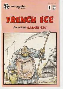 French Ice #1-13  Complete Set/Jean-Marc LeLong/Carmen Cru/Renegade Press/1987 - Picture 1 of 13