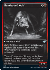 Runebound Wolf (Silver Screen) FOIL Innistrad: Double Feature - Crimson Vow PLD