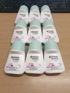 Garnier Mineral Ultra Dry Roll On Antiperspirant 48 Hour Protect 9 X 50ml £26.99 - Picture 1 of 12