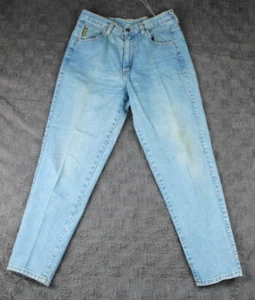 Armani Jeans Women Ladies Vintage 90s Blue Light Wash Jean Size 14 - Picture 1 of 18