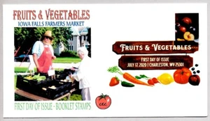 #5484 RED AND BLACK PLUMS FIRST DAY OF ISSUE, DIGITAL COLOR CANCEL FDC - Picture 1 of 1