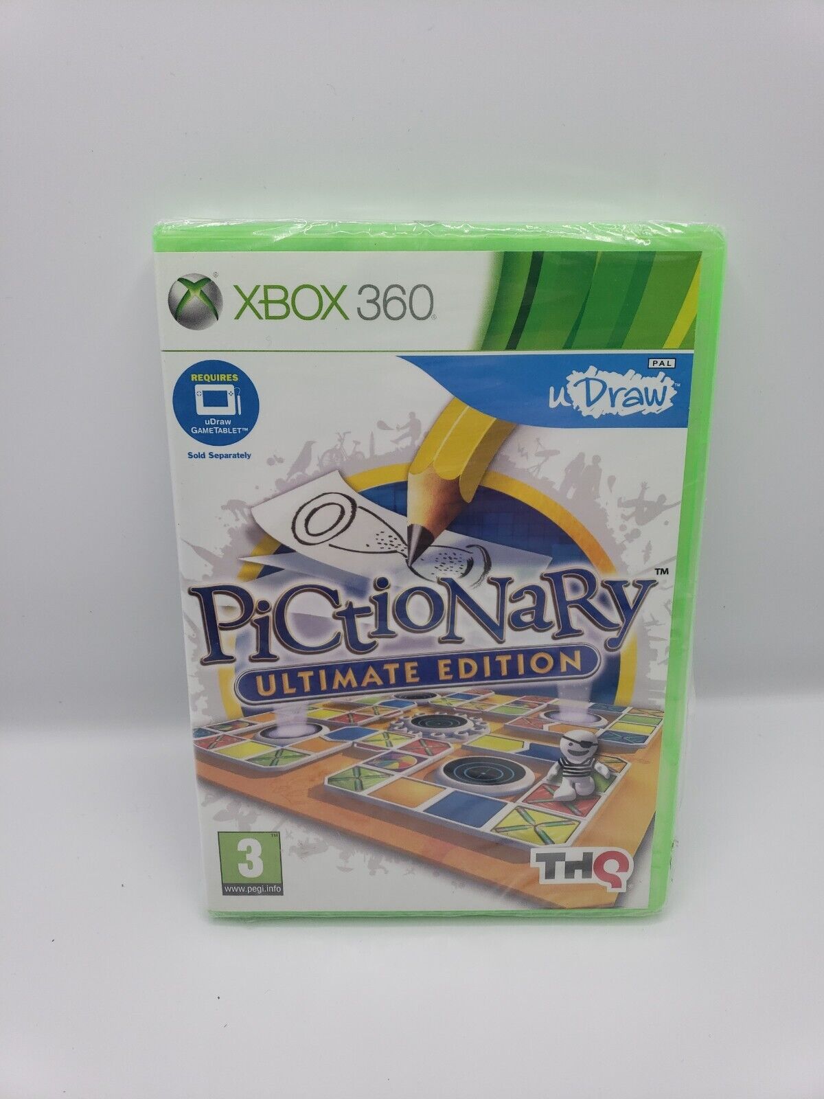 Pictionary: Ultimate Edition - uDraw Microsoft Xbox 360- NEW