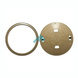 Waterco Sandstone SP500 Lock Down Skimmer Box Deck Lid With Dress Ring - Picture 1 of 1