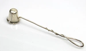 Vintage Sterling Silver Candle Snuffer Modernist 25.7g 6-7/8" - Picture 1 of 7