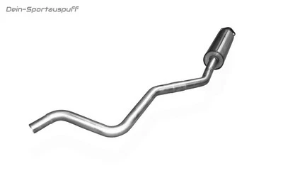 Fox Silenciador Previo Opel Astra F Caravan - Imagen 1 de 3