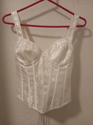 Corsé/vasco blanco talla mediana Foto 1 de 4