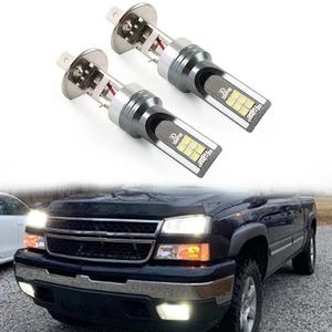 H1 LED Super Bright Headlight High Low Beam Fog Driving Bulbs White Light Lamp - Picture 1 of 11
