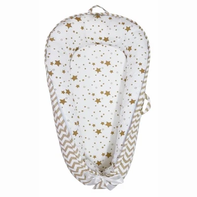 Aila + Aiden Tumbona Bebé | Tumbona Infantil Algodón Orgánico | Reversible, Ajustable... Foto 1 de 4