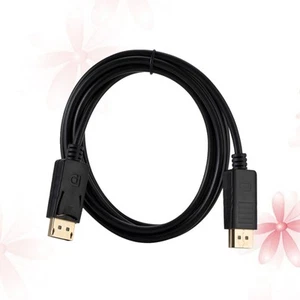 HD Cable Monitor Connection Display Port Short DisplayPort 1.8m - Afbeelding 1 van 12