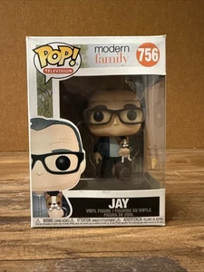 Funko Pop Modern Family Jay #756 With Dog Stella Vinyl Figure + Protective Case - Picture 1 of 7