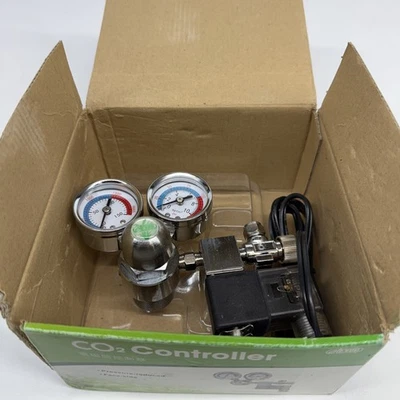 Regulador de CO2 para acuario Itsa calibre doble con válvula solenoide Foto 1 de 4