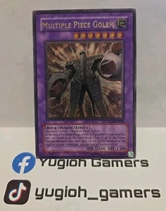 YUGIOH PIEZA MÚLTIPLE DE GOLEM TDGS ILIMITADO ULTIMATE LIGHT JUGADO - Imagen 1 de 2