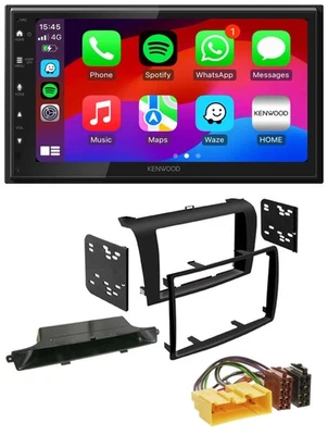 Kenwood MP3 USB DAB 2DIN Bluetooth Autoradio für Mazda 3 (2003-2009) - Bild 1 von 4