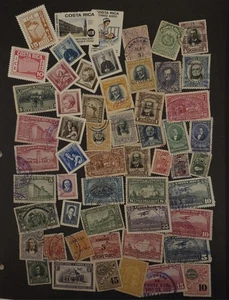 Lote de estampillas COSTA RICA usadas sin usar MH OG T15539 - Imagen 1 de 1