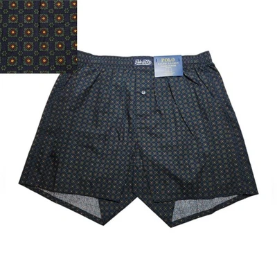 Polo Ralph Lauren Para hombres Azul Marino Floral Calce Clásico Tejido Boxer Corto Ropa Interior Nueva con Etiquetas Foto 1 de 4