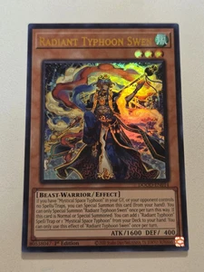 Radiant Typhoon Swen DOOD-EN014 Ultra Rare Yugioh Doom of Dimensions 1st Edition - Picture 1 of 1