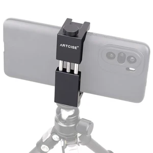 Soporte de teléfono de aluminio para cámara Hot Shoe | Soporte ajustable 360° para teléfono inteligente - Imagen 1 de 7