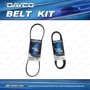 Dayco Drive Belt Kit for Peugeot 205 1.4L 4 cyl 8V TU3A TU3S 1987-1994 - Picture 1 of 2