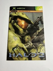 Halo 2 Microsoft Xbox Instruction Manual Booklet Only - Picture 1 of 2