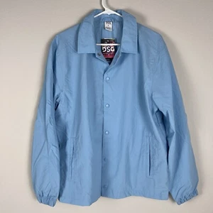 NWT DSG X TWITCH + ALLISON Men's Coaches Jacket in Cloudless Sky Size Small - Picture 1 of 9
