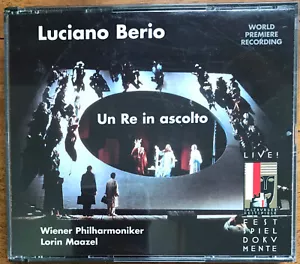 LUCIANO BERIO "UN RE IN ASCOLTO" 1984 WORLD PREMIERE LIVE 2 CDS VG+ MAAZEL - Picture 1 of 1