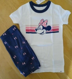 Gap/Disney Baby Girl Minnie Mouse Organic Cotton Pajamas/NWT/Size 4 Years - Picture 1 of 12