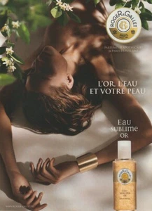 Werbepapier - Advertising Paper - Eau Sublime Or von Roger & Gallet - Bild 1 von 1
