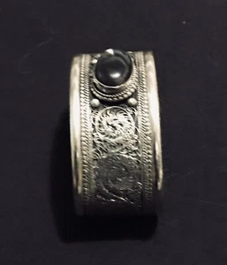 Vintage Armband schwarz Onyx - Bild 1 von 7