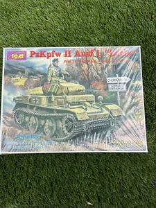 Vintage 1/35 ICM tedesco Pz. II Ausf. L ""Luchs"" (35121) Serbatoio leggero nuovo/sigillato scatola - Foto 1 di 4