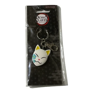 Demon Slayer Makomo Schutzmaske Soft Touch PVC Schlüsselanhänger - Bild 1 von 4