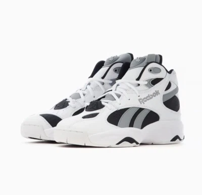 Мужские вертикальные баскетбольные кроссовки Reebok ATR Pump размер 7 белые черные серые 100074729 - Изображение 1 из 4