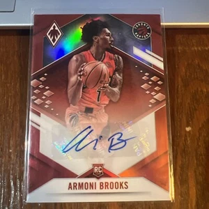 Armoni Brooks 2021-22 Panini Chronicles Phoenix Rookie Auto Red #PRA-ARM - Picture 1 of 4