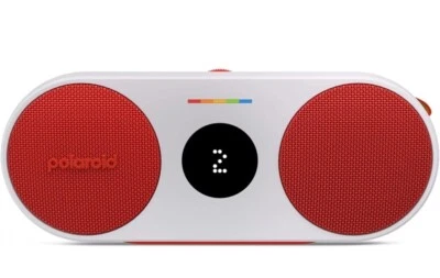 Polaroid P2 Music Player (white & Red ) - Portable Wireless Bluetooth Speaker - Image 1 of 4