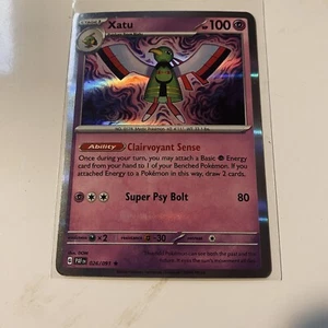 Xatu - 026/091 - Holographic - Rare - Pokémon Trading Card Game - Picture 1 of 2