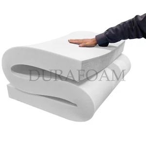 FOAM CUT TO SIZE FOR SEATING, REPLACEMENT CUSHIONS, SOFAS AND BEDS -UK MADE FOAM - Picture 1 of 11