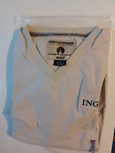 ING WEATHERPROOF GOLF JACKET. Mens Xl Pullover. Sleeves Zip Off, Large Zipper Ft - Picture 1 of 10