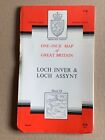 Ordnance Survey One Inch Paper Map, Of Loch Inver & Loch Assynt,  Sheet 13,1962
