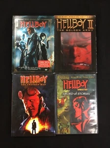 Hellboy 4 DVD Lot: Hellboy / Golden Army (3 Disc / Crooked Man / Sword Of Storms - Picture 1 of 7