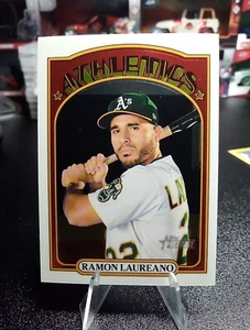 2021 Topps Heritage - Chrome #478 Ramon Laureano /999 - Picture 1 of 4